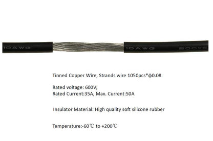 MC4 to SAE Solar Panel Connector Cable 10AWG, view 4
