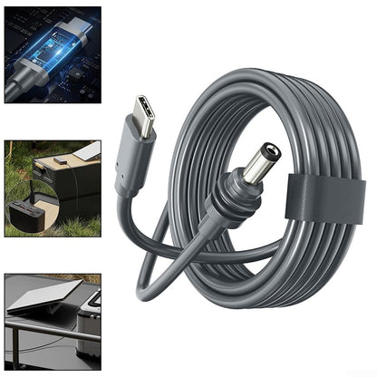 Starlink Mini Waterproof DC to USB-C Power Cable 2m, view 2