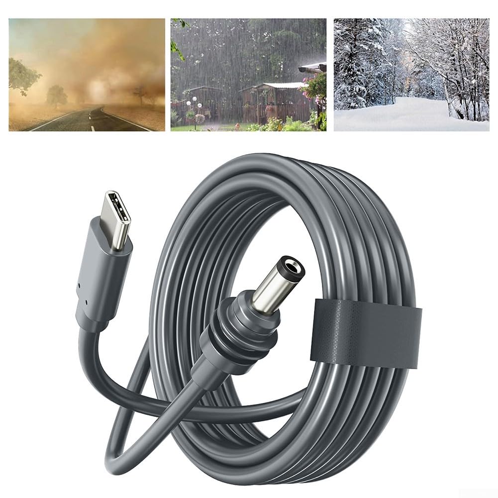 Starlink Mini Waterproof DC to USB-C Power Cable 2m, view 4