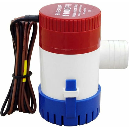 12V Marine Bilge Pump 1100GPH Non-Automatic, view 3