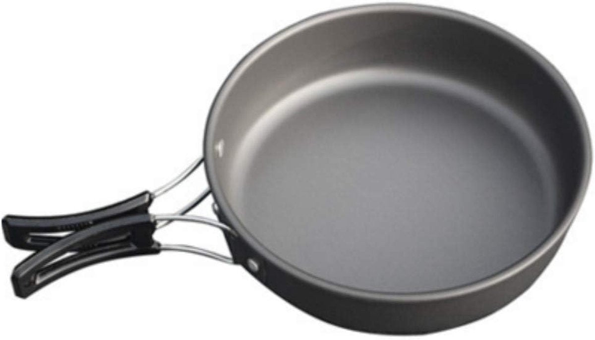 Camping Cookware Set 3 Piece with Pot, Pan & Teapot, view 3