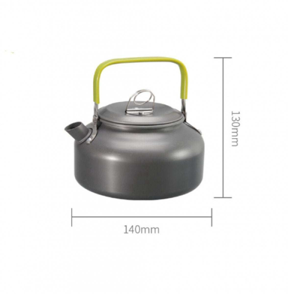 Camping Cookware Set 3 Piece with Pot, Pan & Teapot, view 4