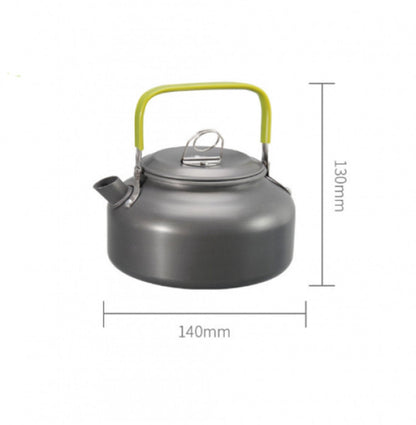 Camping Cookware Set 3 Piece with Pot, Pan & Teapot, view 4