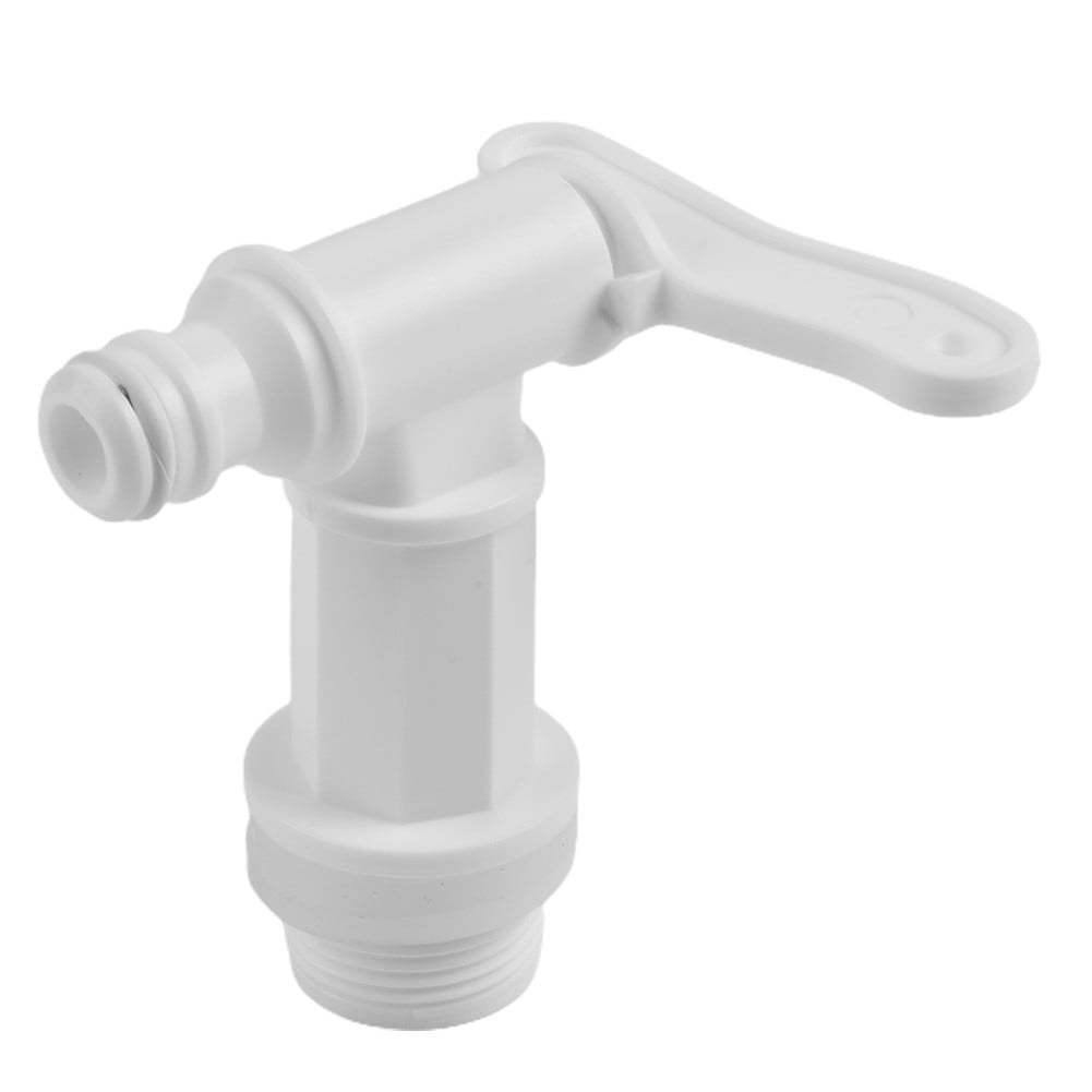 3/4in BSP Caravan Water Tank Drain Tap White, view 3