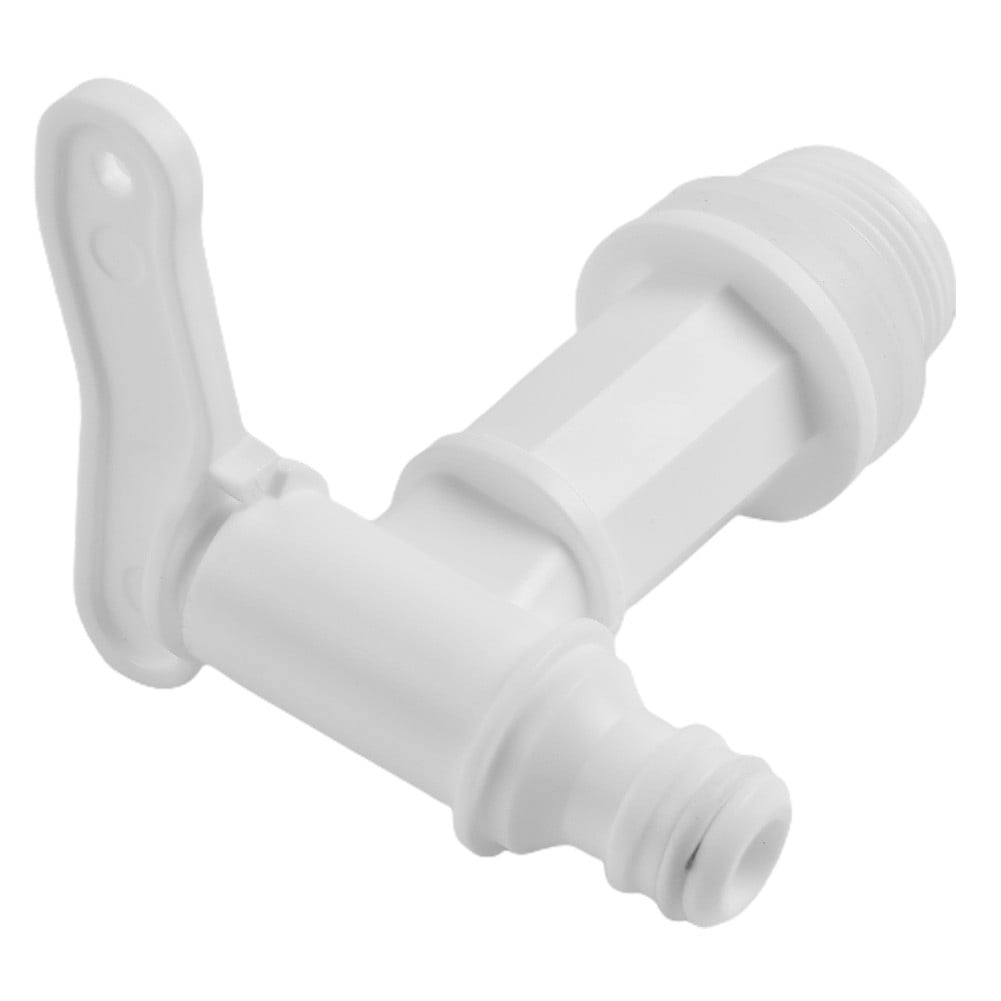 3/4in BSP Caravan Water Tank Drain Tap White, view 7