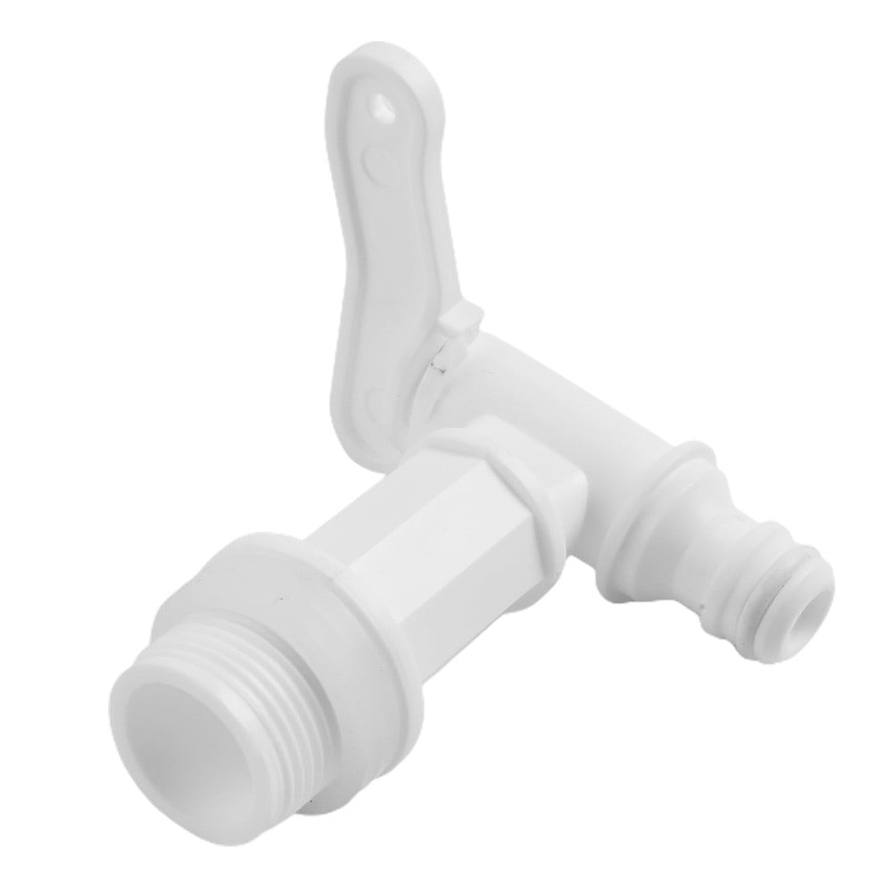 3/4in BSP Caravan Water Tank Drain Tap White, view 9