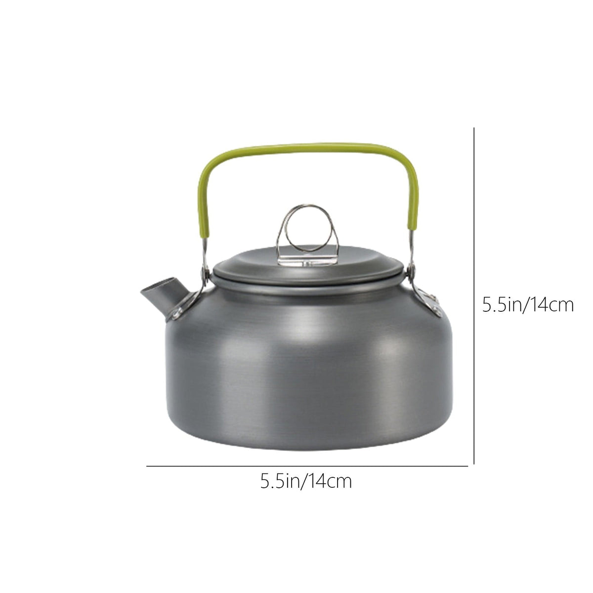 Camping Kettle Aluminium Teapot Grey, view 2