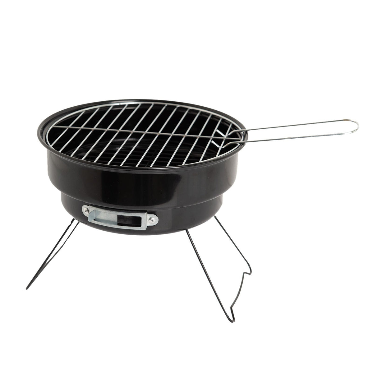 2-in-1 Charcoal BBQ Grill with Cooler Carry Bag, view 5