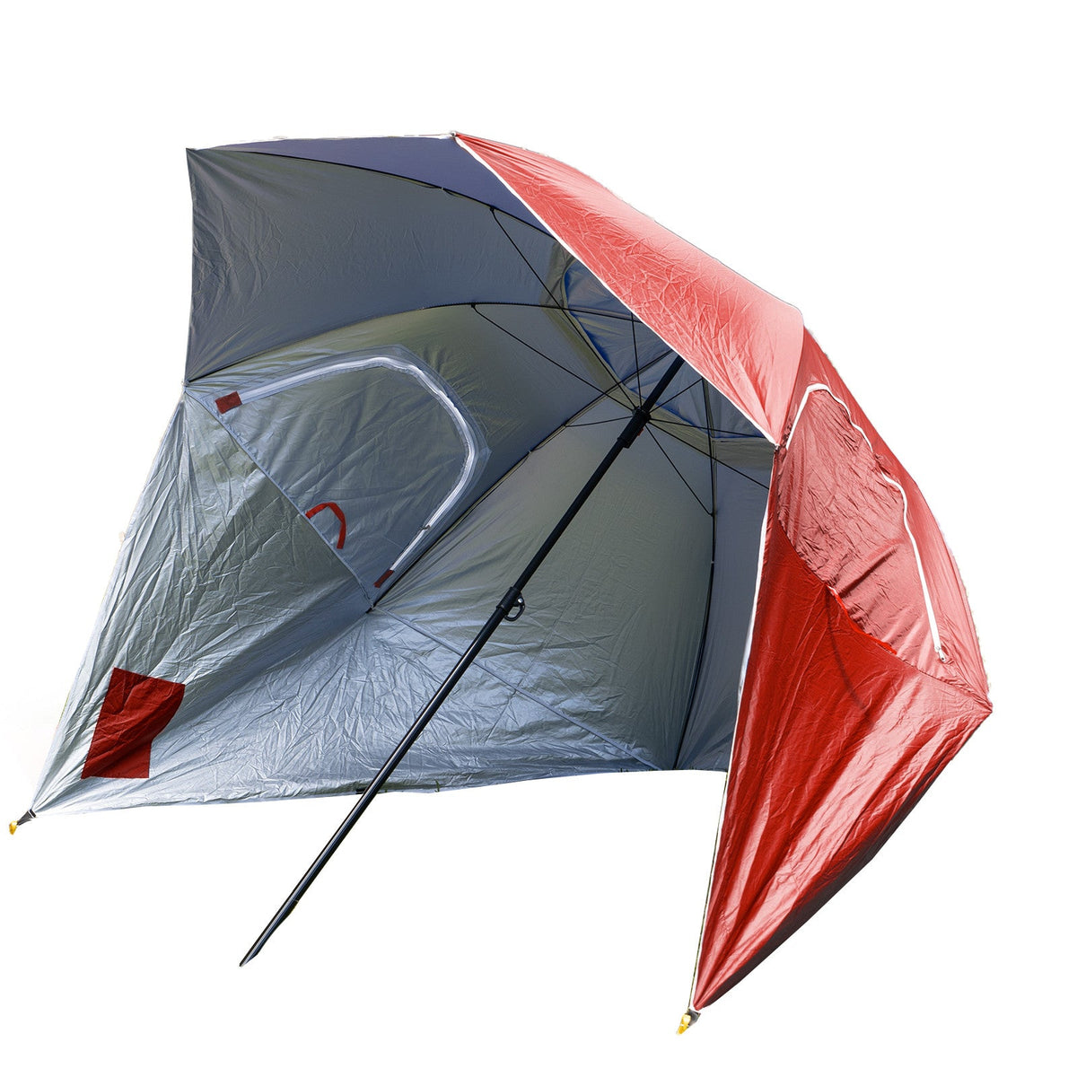 Havana Outdoors 2.4m Beach Umbrella – Red