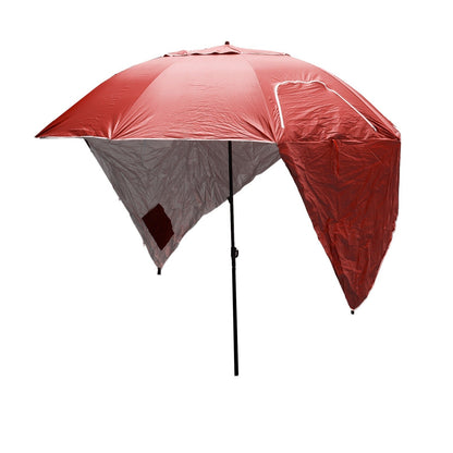 Havana Outdoors 2.4m Beach Umbrella – Red, view 10