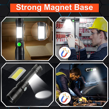 Rechargeable UV Flashlight Torch - 7 Mode, view 5