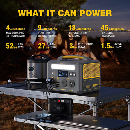VTOMAN Jump 600X 600W Portable Power Station + Solar, view 7