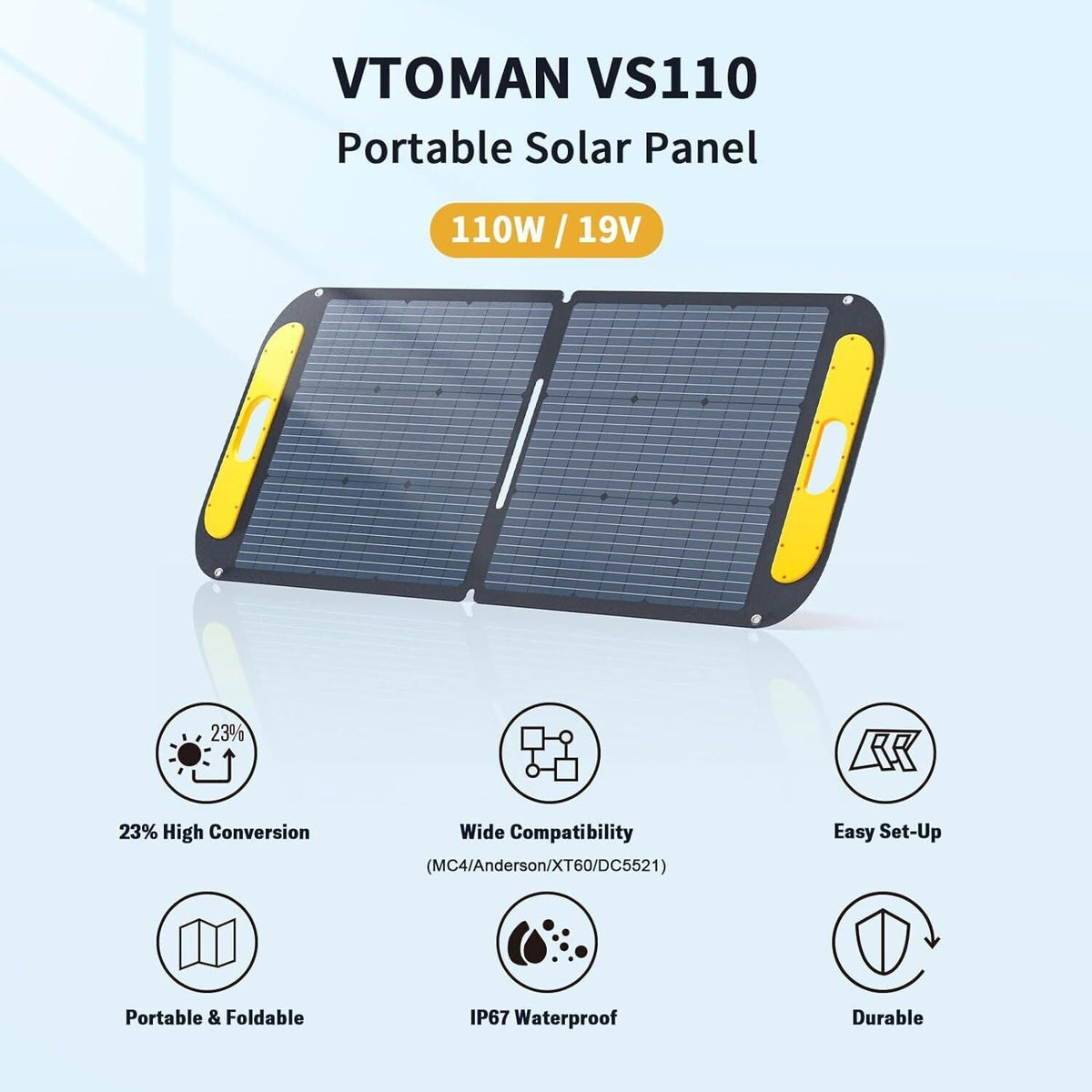 VTOMAN Jump 600X 600W Portable Power Station + Solar, view 9