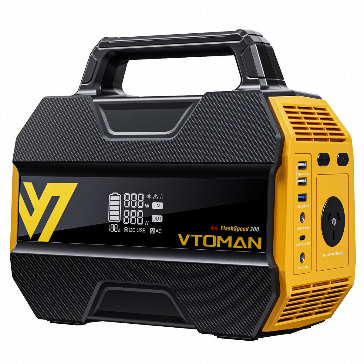 VTOMAN FlashSpeed 300 Power Station 600W