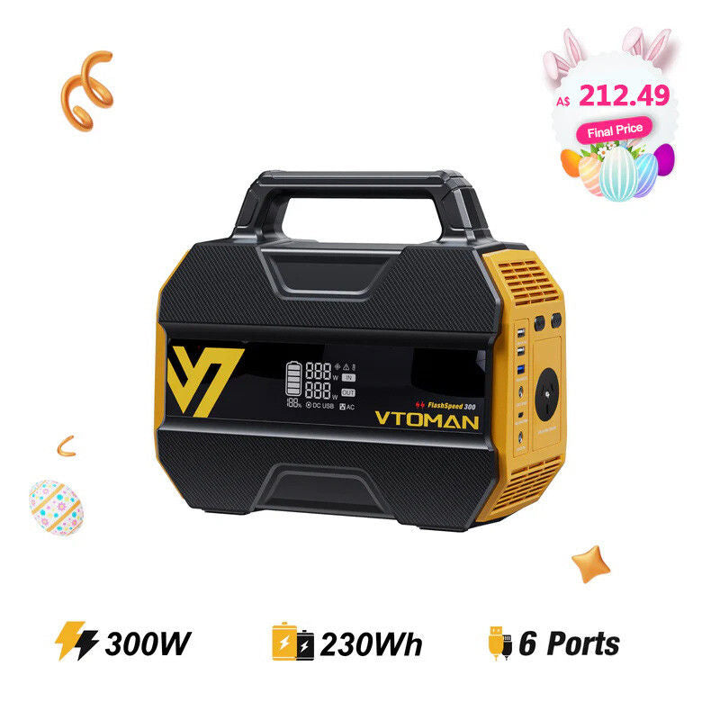 VTOMAN FlashSpeed 300 Power Station 600W, view 2