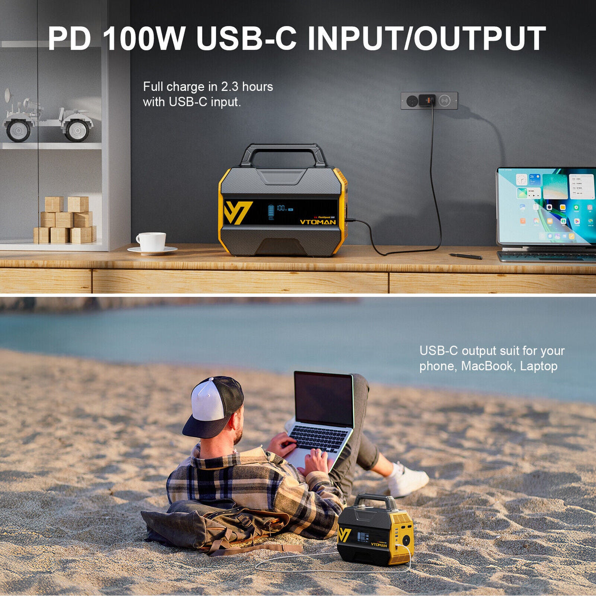 VTOMAN FlashSpeed 300 Power Station 600W, view 9