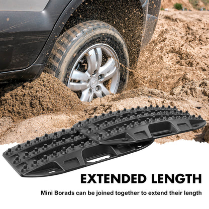 Mini Recovery Tracks 2pc - X-BULL Black, view 5