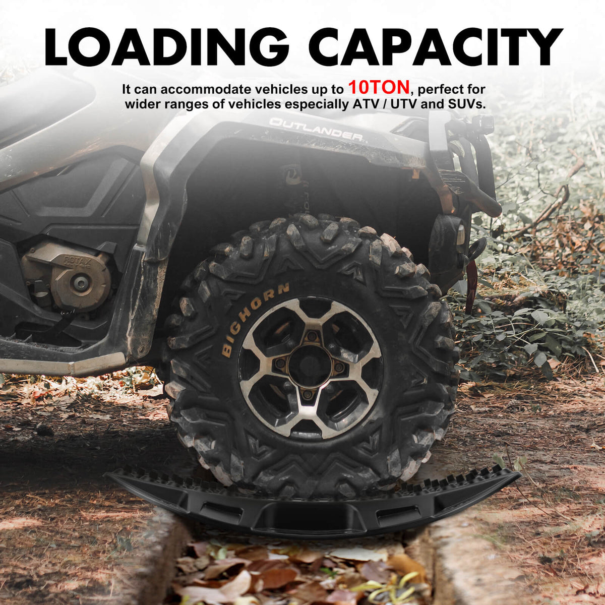 Mini Recovery Tracks 2pc - X-BULL Black, view 6