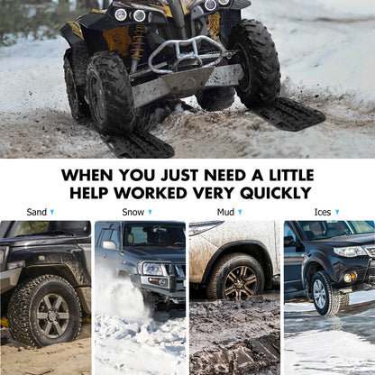 Mini Recovery Tracks 2pc - X-BULL Black, view 7