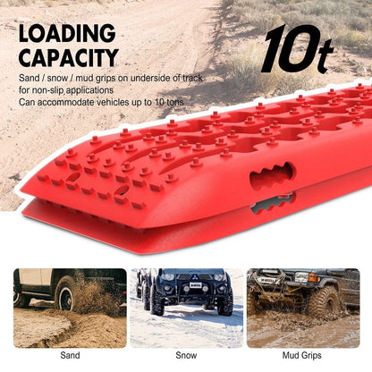 Recovery Tracks & 5T Hitch Receiver Kit - Red, view 8
