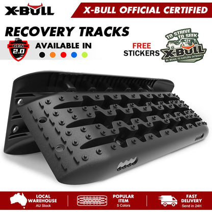 Recovery Tracks Gen 2.0 2pc - Black