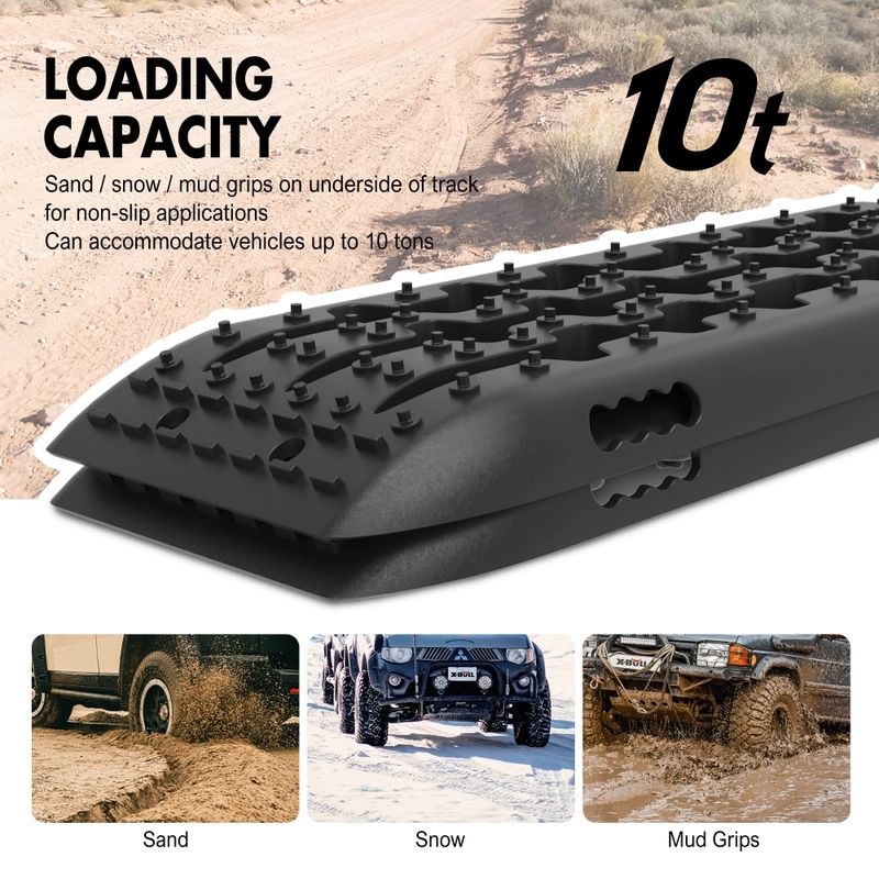 Recovery Tracks Gen 2.0 2pc - Black, view 3