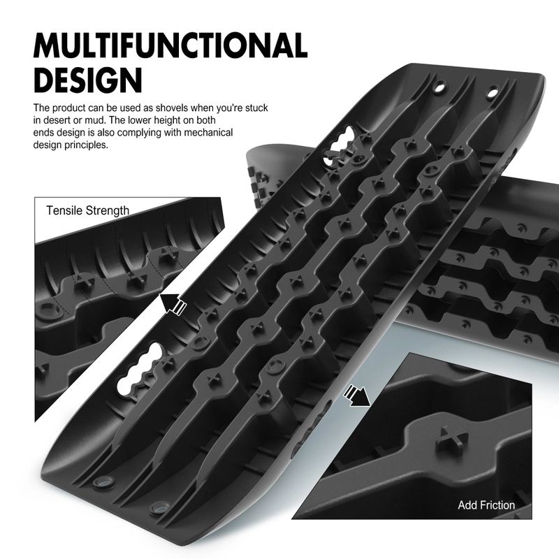 Recovery Tracks Gen 2.0 2pc - Black, view 7