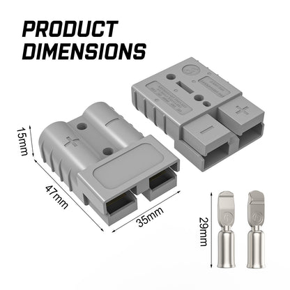X-BULL 50A Anderson Style Plugs 10 Pack, view 8