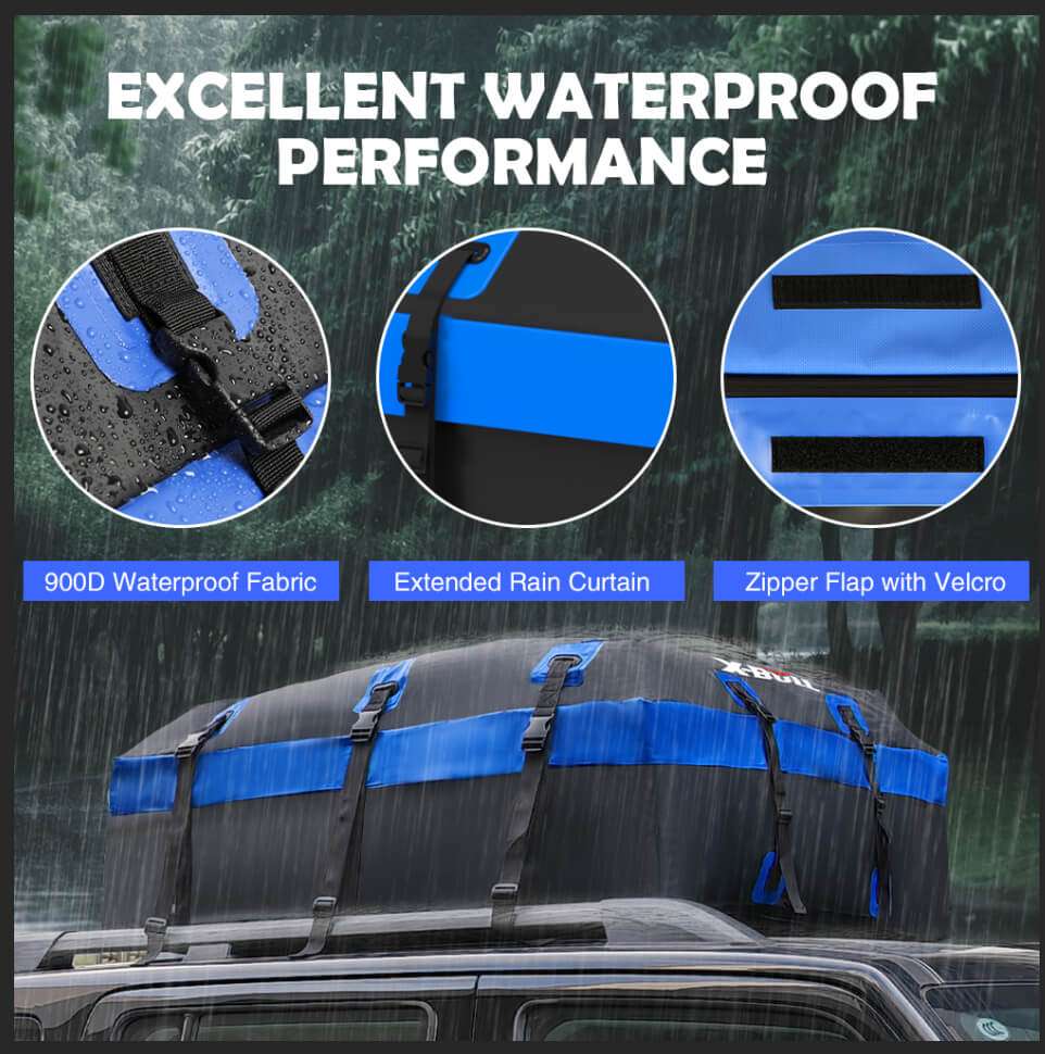 Waterproof Car Roof Cargo Bag 595L, view 2