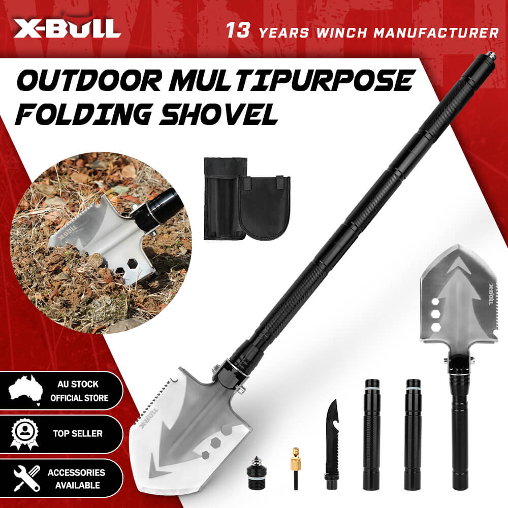 Folding Survival Shovel Multi-Tool - X-BULL