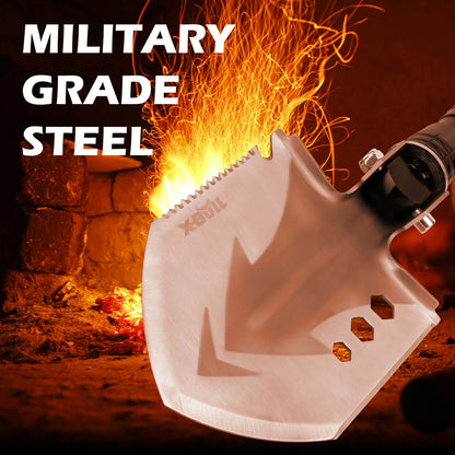 Folding Survival Shovel Multi-Tool - X-BULL, view 4