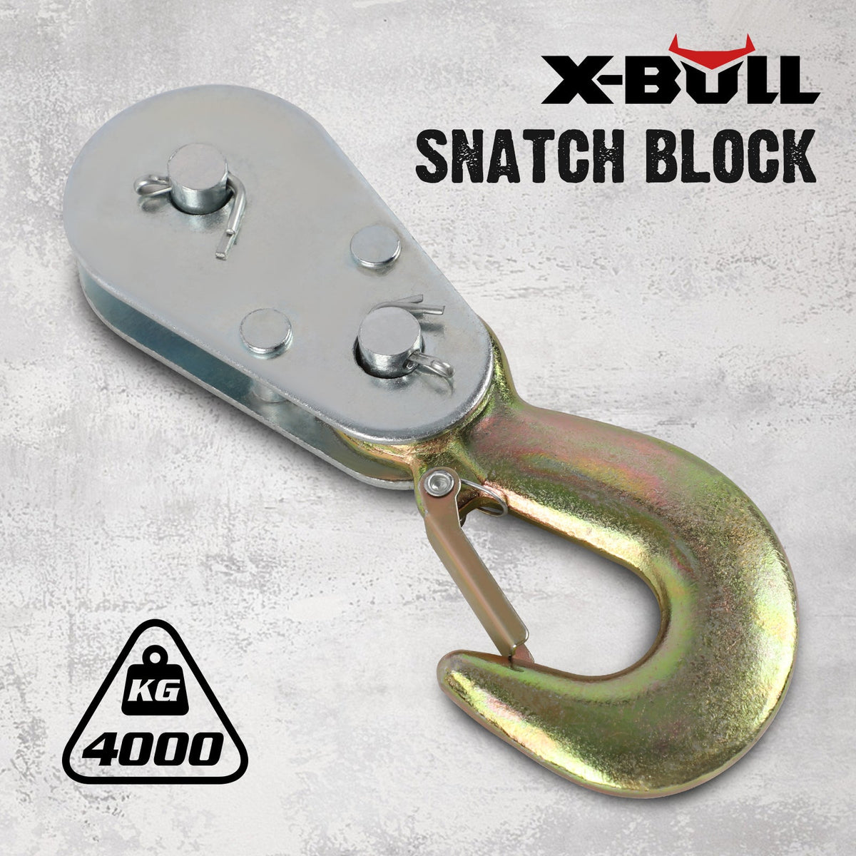 4T Snatch Block Pulley