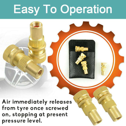 Automatic Tyre Deflators 4 Pack 0-90PSI, view 6