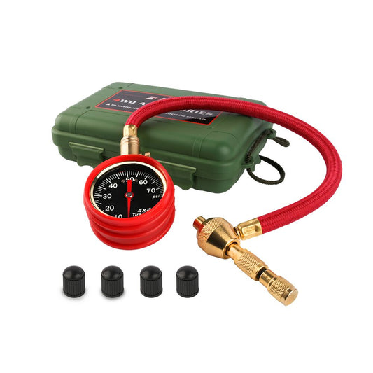 Rapid Tyre Deflator with Pressure Gauge 0-70PSI