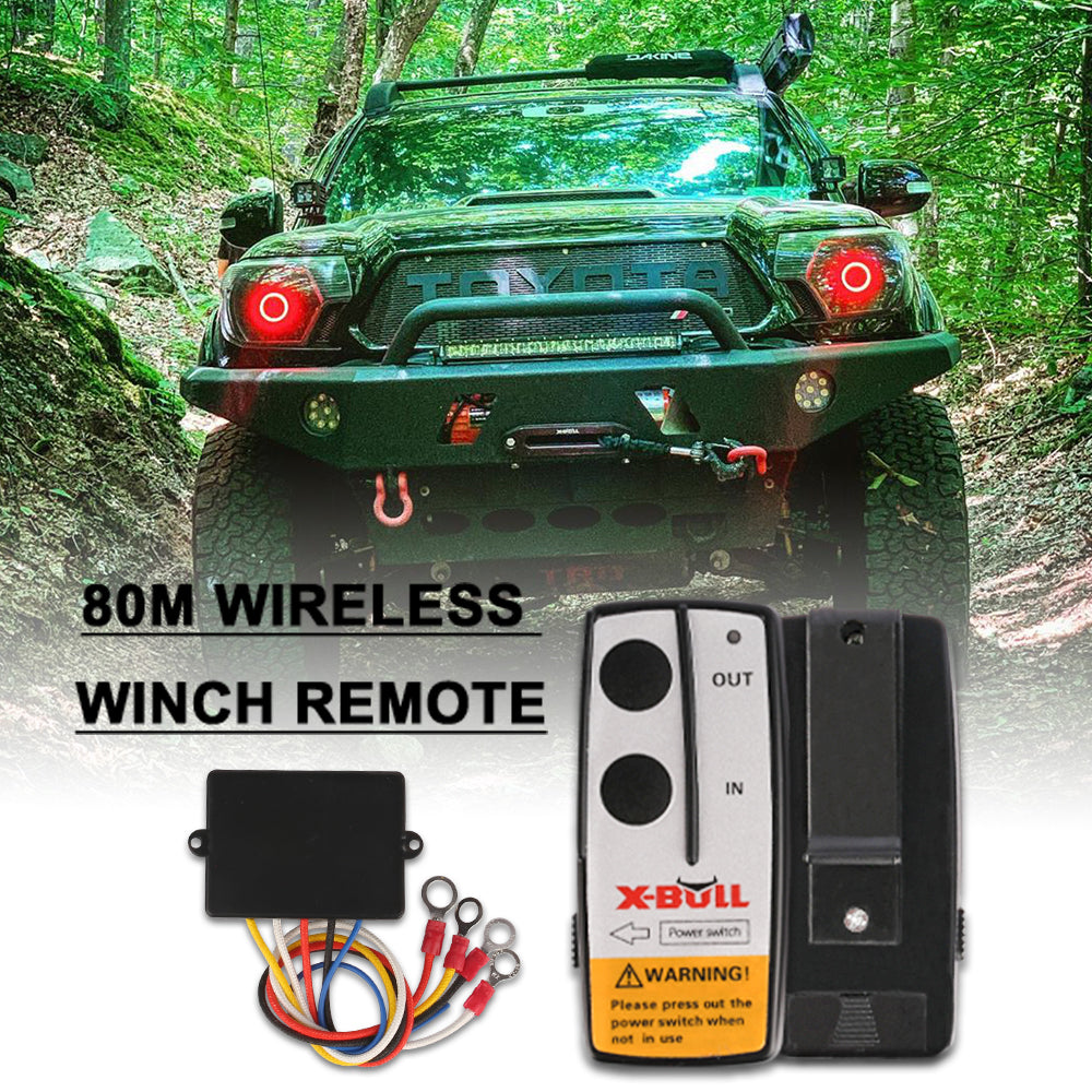 12V Winch Remote & 500A Solenoid Kit - X-BULL, view 5