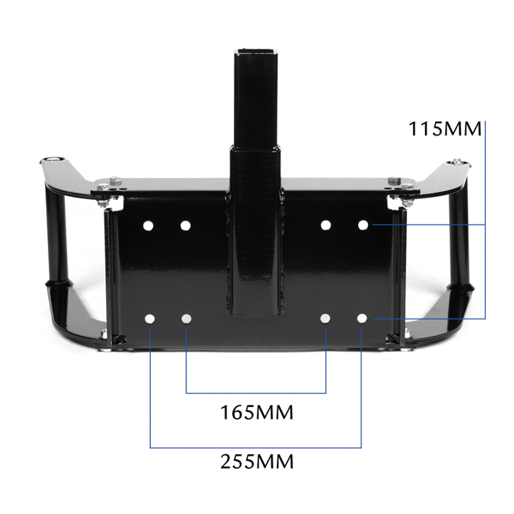 Universal Winch Mounting Plate 8000-14500lb - X-BULL, view 7
