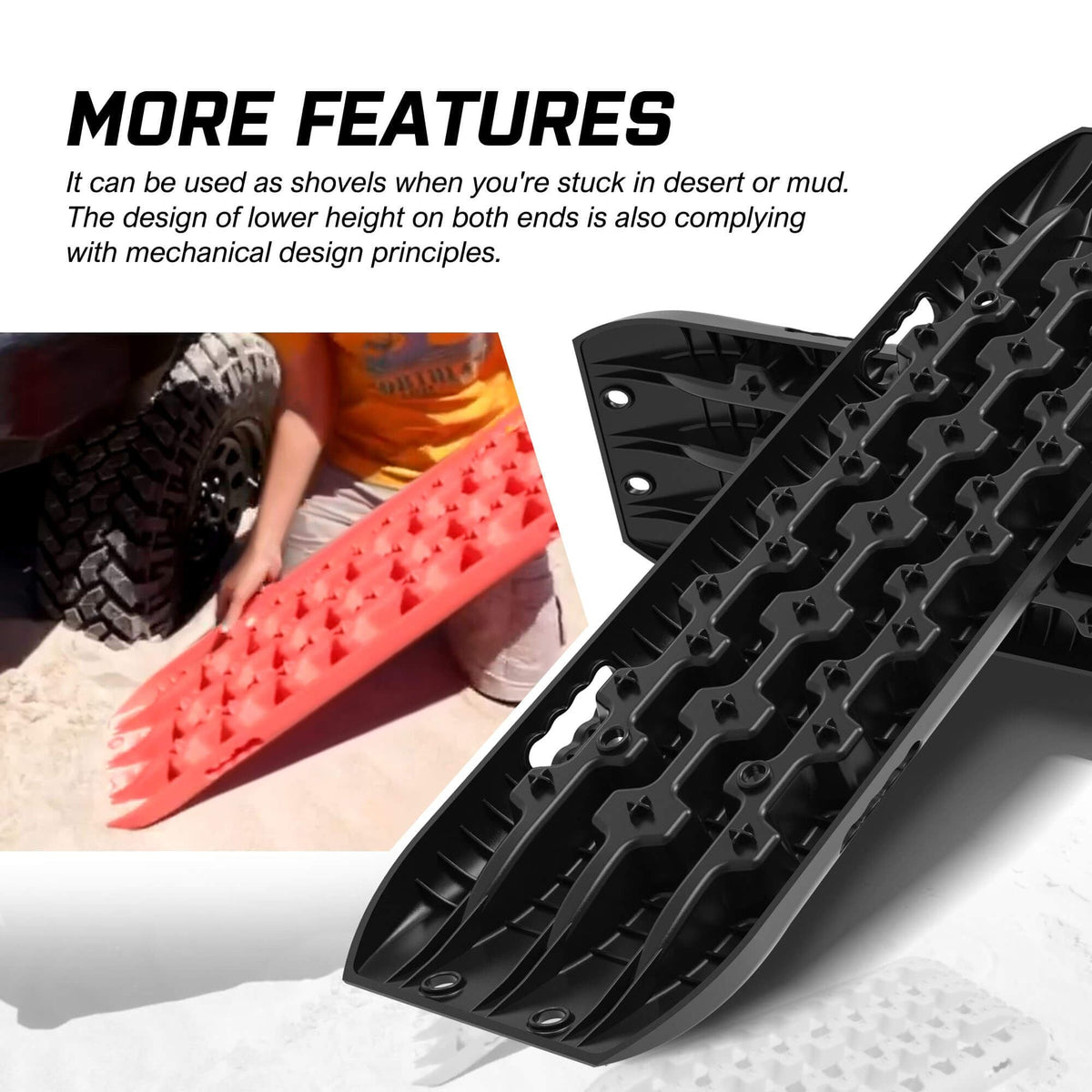 Recovery Tracks Gen 3.0 Kit - X-BULL Black, view 3