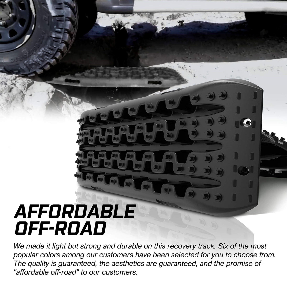 Recovery Tracks Gen 3.0 Kit - X-BULL Black, view 5