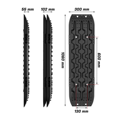 Recovery Tracks Gen 3.0 Kit - X-BULL Black, view 7