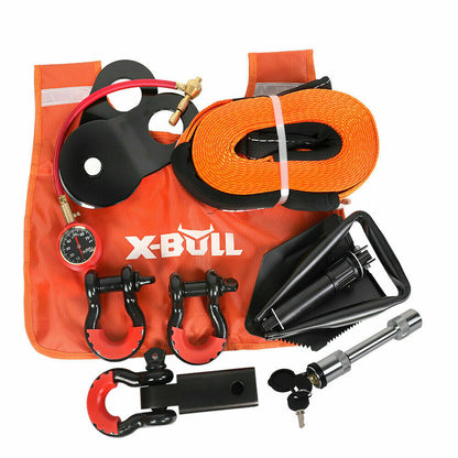 11 Piece 4WD Recovery Kit with Snatch Strap, view 12