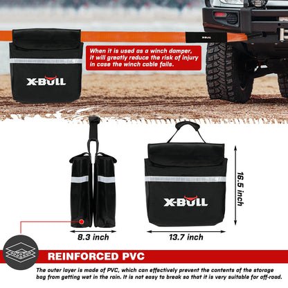 4WD Recovery Kit with Tracks & Soft Shackles - X-BULL, view 10