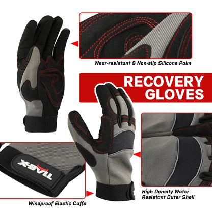 4WD Recovery Kit with Tracks & Soft Shackles - X-BULL, view 12