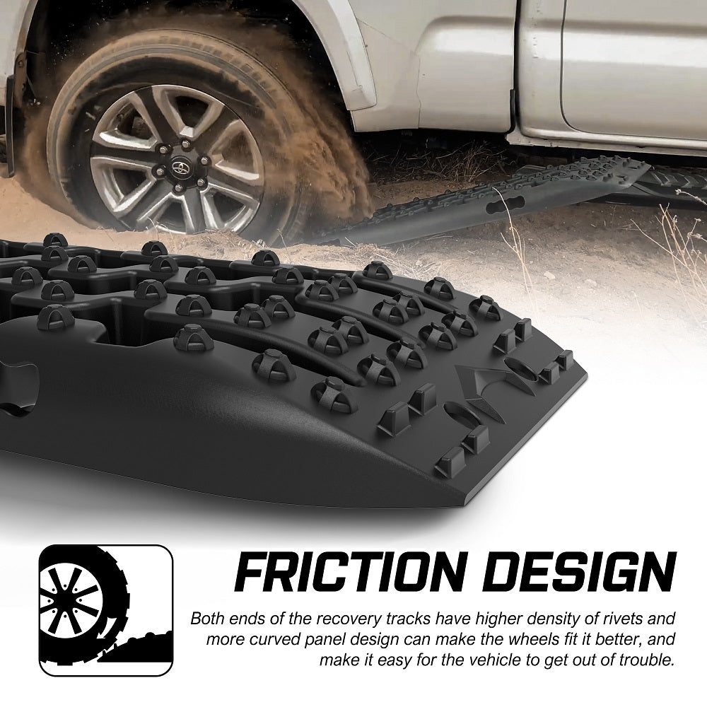Recovery Tracks Gen 3.0 2 Pair with Carry Bags - Black, view 5