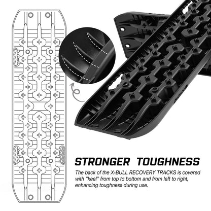 Recovery Tracks Gen 3.0 2 Pair with Carry Bags - Black, view 7