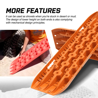 Recovery Tracks Gen 3.0 2 Pair with Carry Bags - Orange, view 6