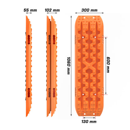 Recovery Tracks Gen 3.0 2pc - Orange, view 5