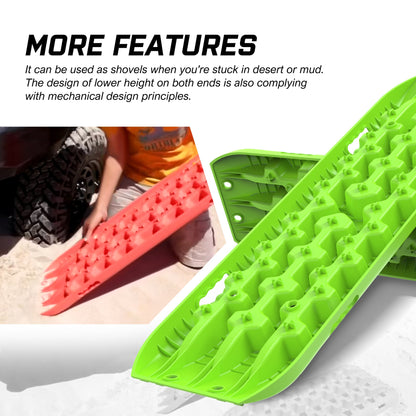 Recovery Tracks Gen 3.0 2 Pair with Carry Bag - Green, view 4