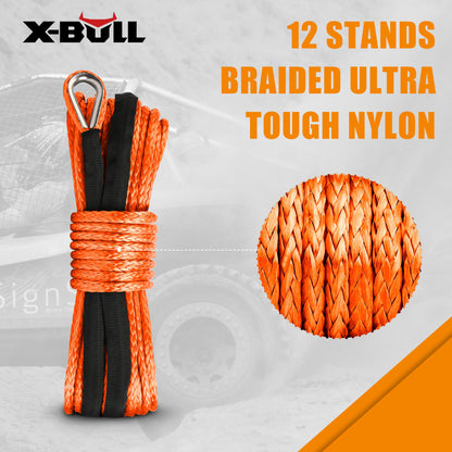 X-BULL Synthetic Winch Rope 5.5mm x 13m, view 4