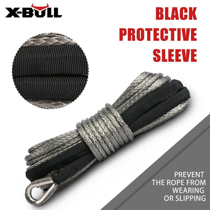 X-BULL Synthetic Winch Rope 5.5mm x 13m, view 4