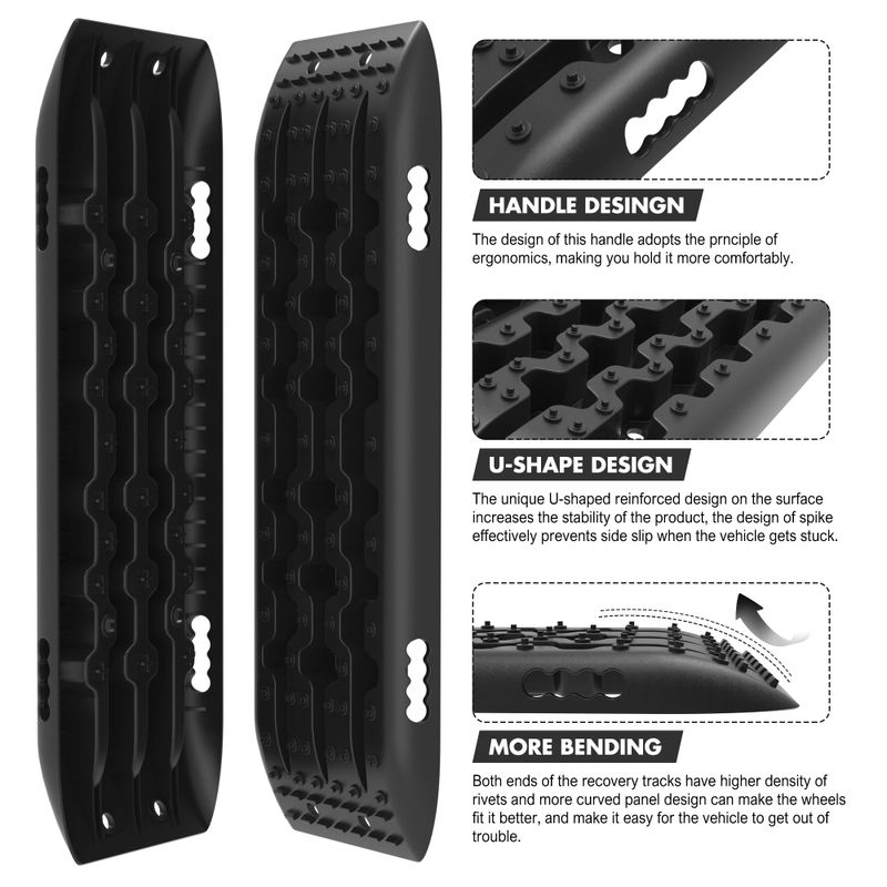 Recovery Tracks 2 Pair Gen 2.0 - X-BULL Black, view 2